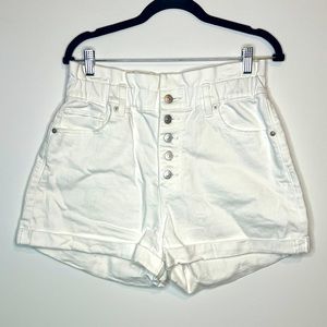 Express Extreme High Rise Denim shorts- size M/M